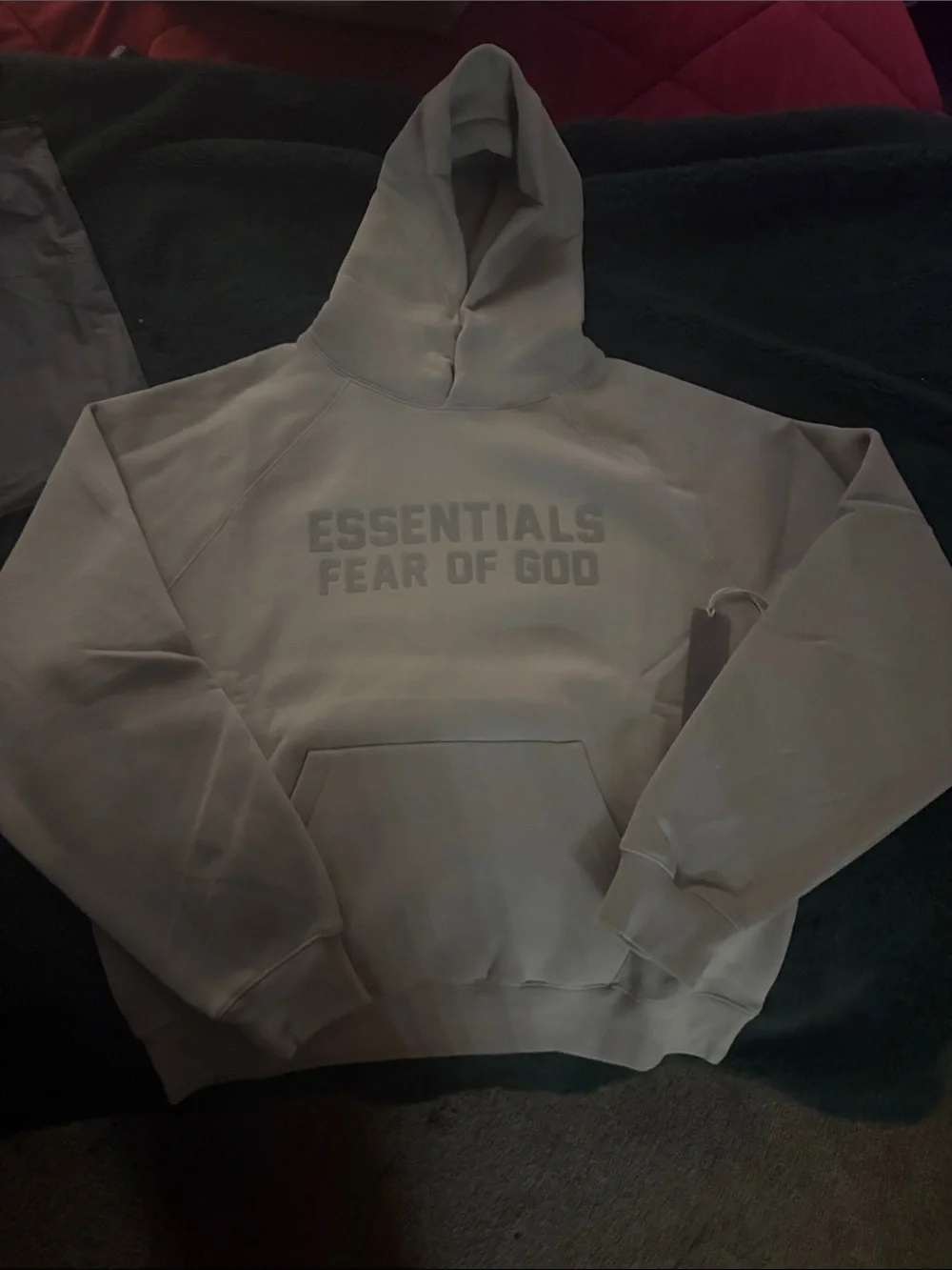 Fear of God Essentials Hoodie - Taupe Gray